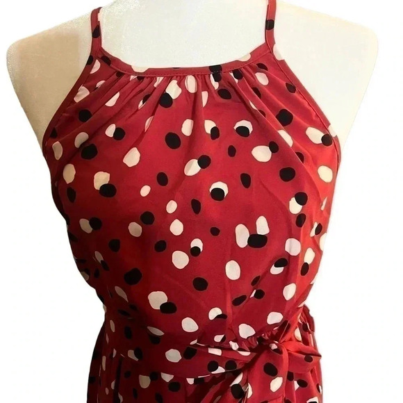 NWT Anna-Kaci Halter Thin Strap Maxi Dress Size Small - Picture 3 of 10